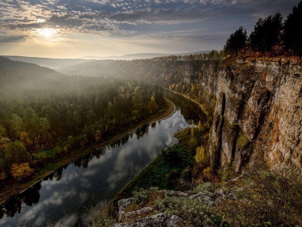 Река ай Южный Урал