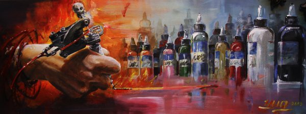 День татуировщика открытка