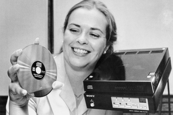Первый компакт диск Sony 1981