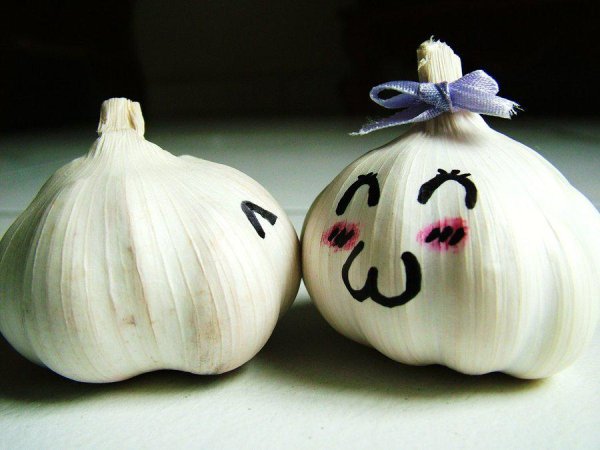 Человек чеснок