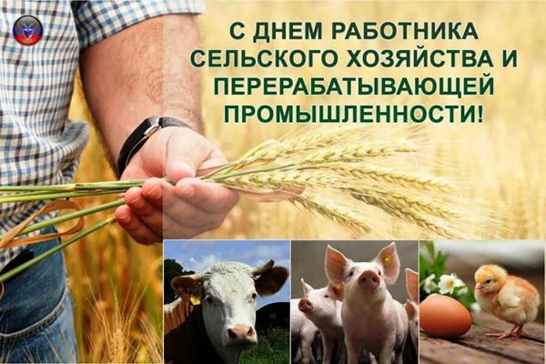 С днем работника сельского хозяйства