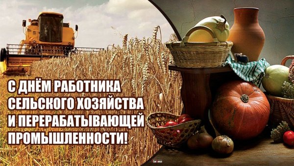 С днем работника сельского хозяйства