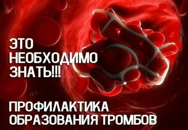 Профилактика образования тромбов