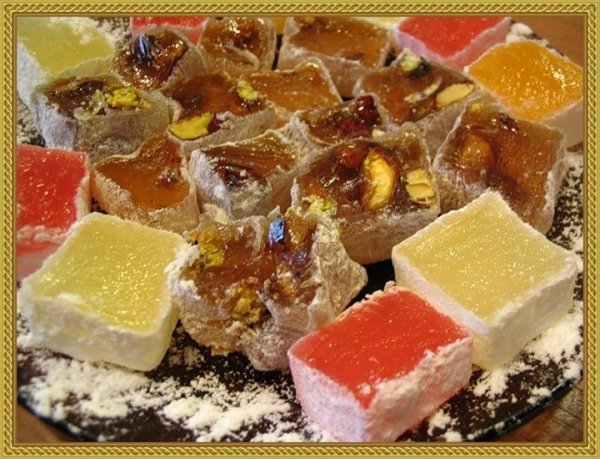 Рахат лукум с халвой