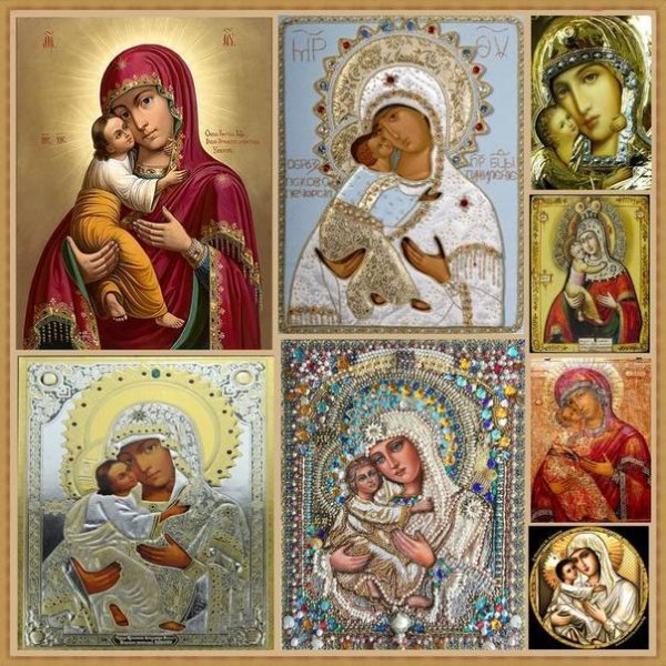 Икона Божией матери Умиление Псково Печерская