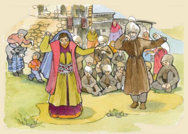 Лезгинские традиции рисунки