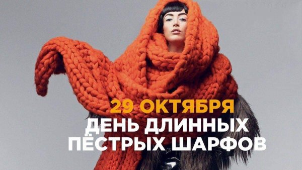 День шарфа 29 октября
