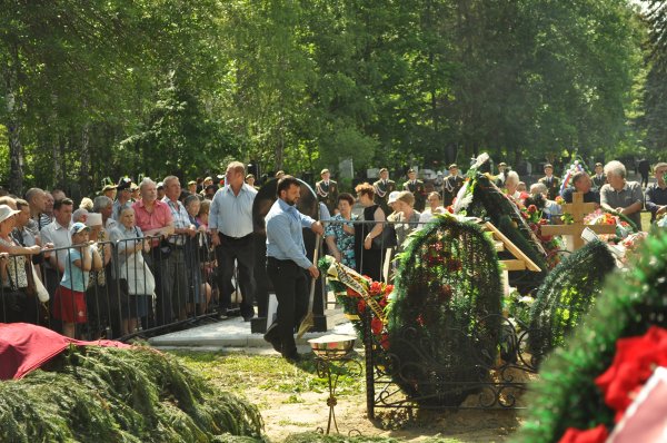 Похороны Бочкарева Василия Кузьмича