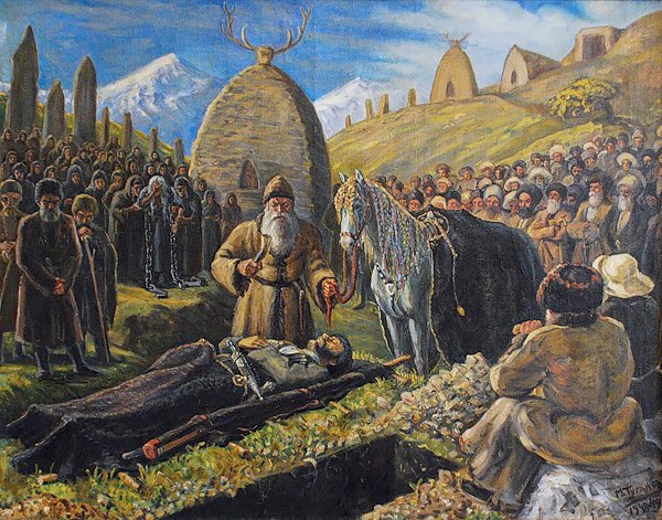 Осетинский художник Махарбек Туганов
