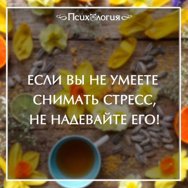 Высказывания про стресс