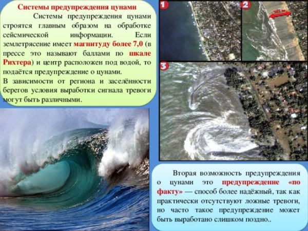 Система предупреждения о ЦУНАМИ