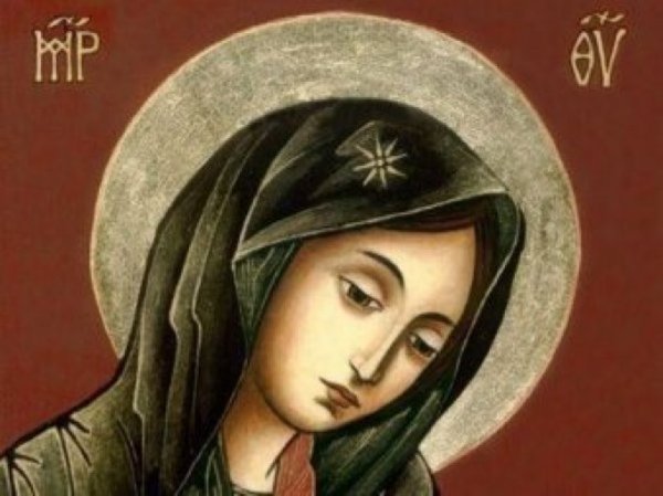 Скорбящая Богоматерь Мария Богородица