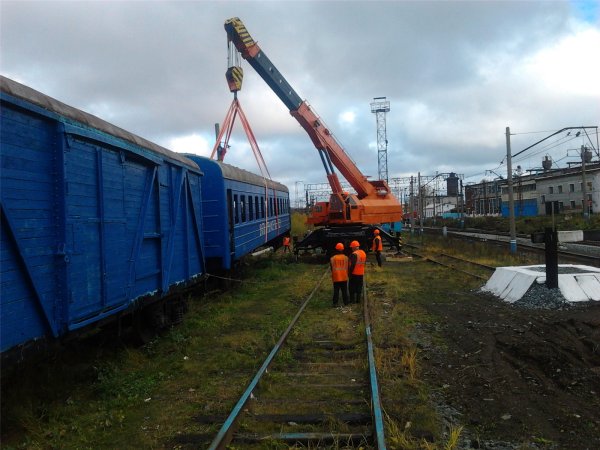 Вагоны РЖД для восстановительных поездов