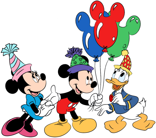 Микки Маус день рождения Микки
