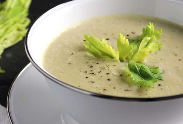 Сельдереевый суп пюре