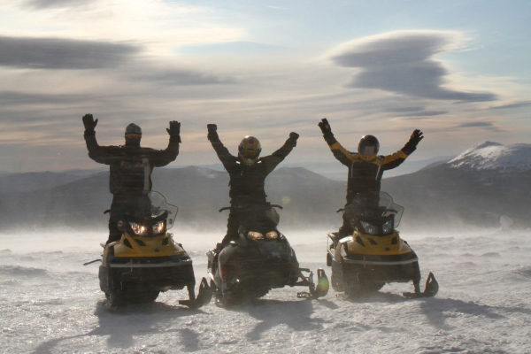 Солнечная Долина снегоход