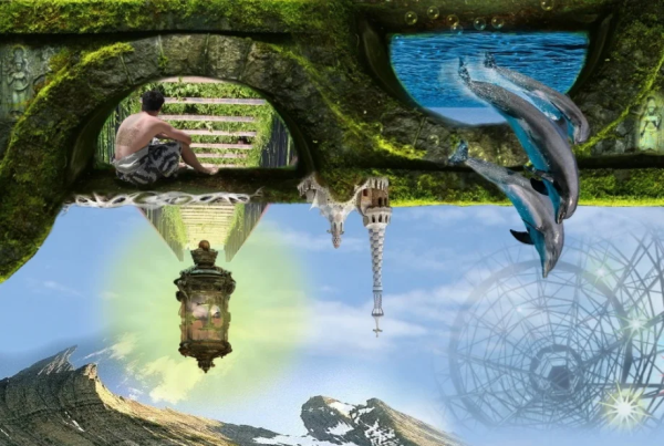 Картина перевернутый мир