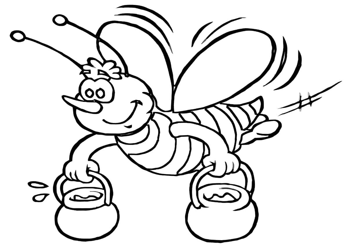 Пчелка раскраска распечатать. Пчела раскраска. Пчела раскраска для детей. Раскраска пчёлка для детей. Пчела для раскрашивания для детей.