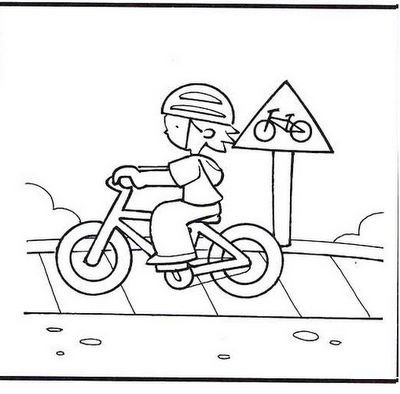 Раскраска ПДД