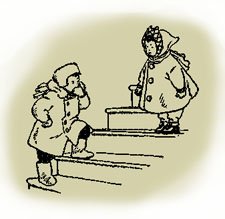 Иллюстрация к рассказу ступеньки Носова