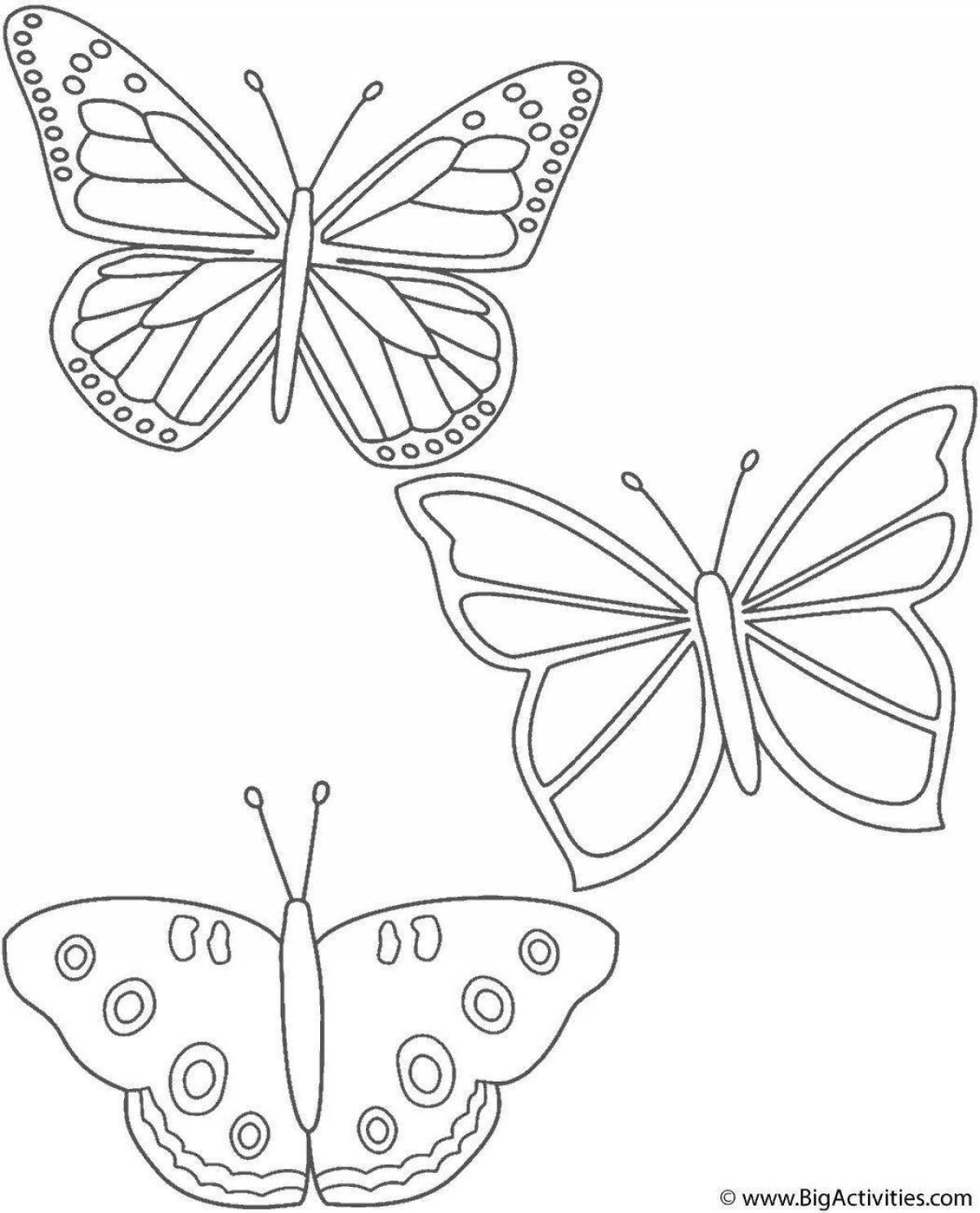 Раскраска 2 бабочки. Раскраска "бабочки". Бабочка для раскрашивания. Разукрашки бабочки. Маленькие бабочки раскраска.