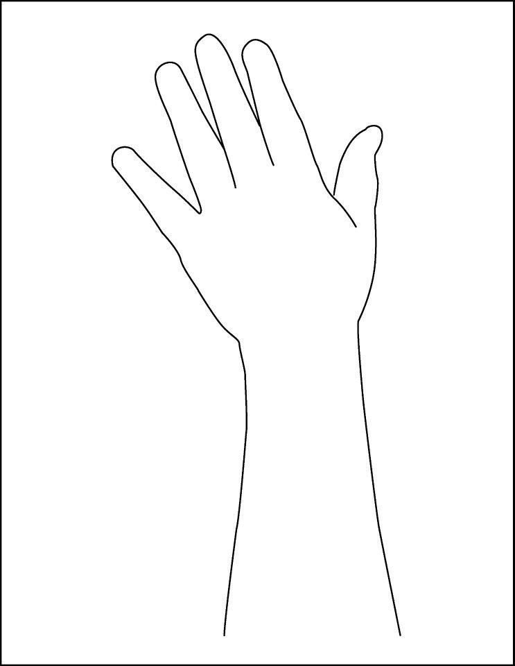Рука раскраска. Рука раскраска для детей. Очертание руки. Руки для раскрашивания для детей. Картинка руками раскраска