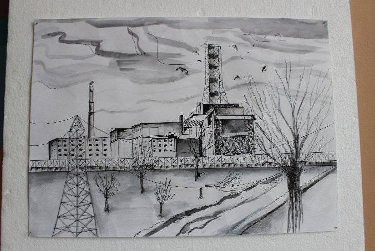 Рисунок чернобыльской аэс. Чернобыль ЧАЭС взрыв раскраска. Раскраски про Чернобыльскую ЧАЭС. Атомная электростанция Чернобыль рисунок. Нарисовать Чернобыльскую электростанцию ЧАЭС.