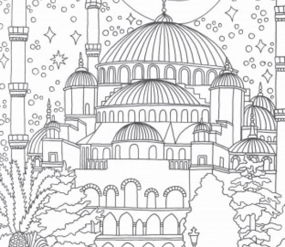 Арабские раскраски