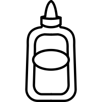 Клей раскраска