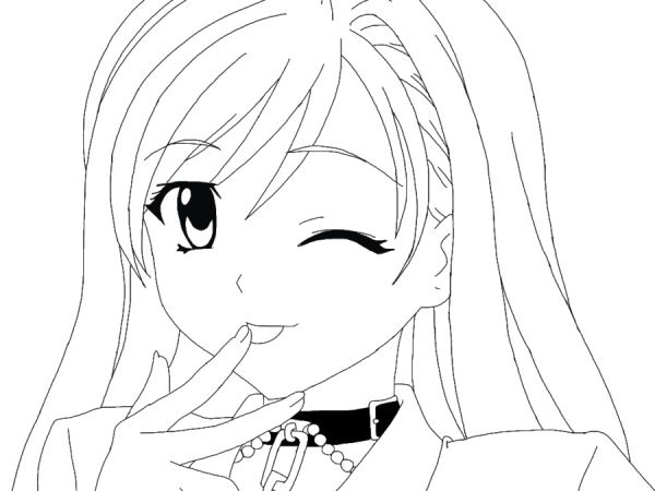 Раскраски аниме