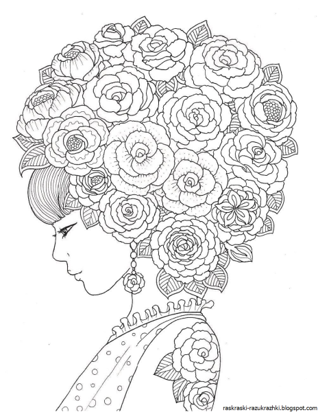 Раскраска антистресс