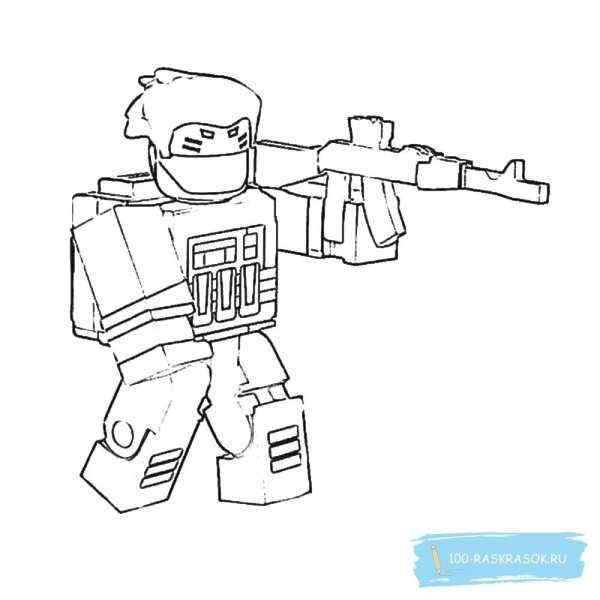 Roblox раскраски Поззи