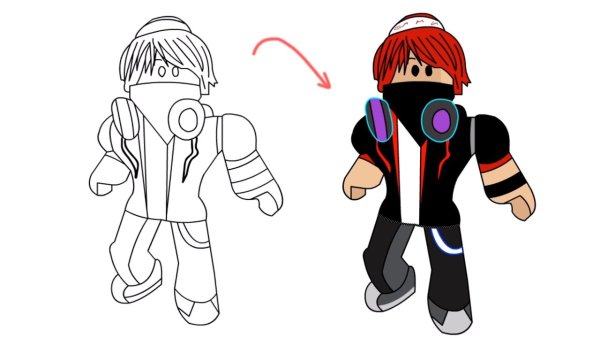 Рисунки для мальчиков РОБЛОКС