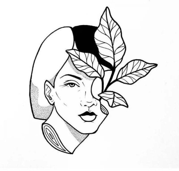 Раскраски Эстетика