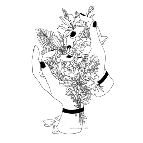 Эстетические раскраски для подростков