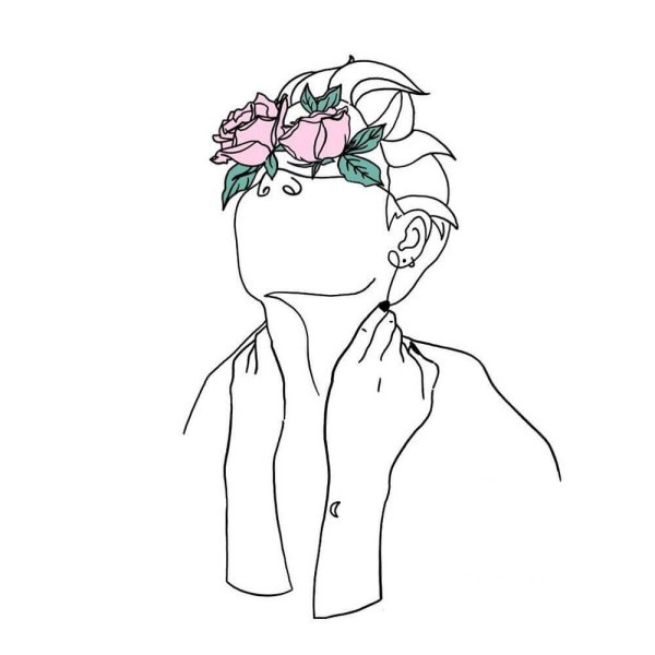 Рисунки для срисовки Эстетика