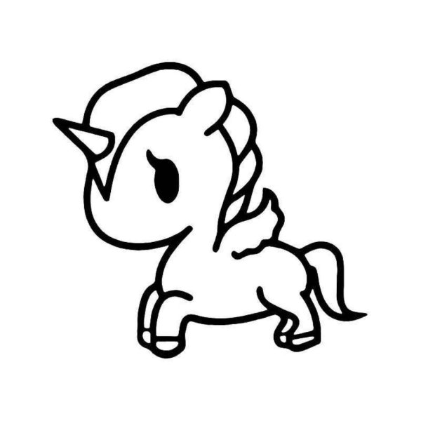 Раскраска Единороги