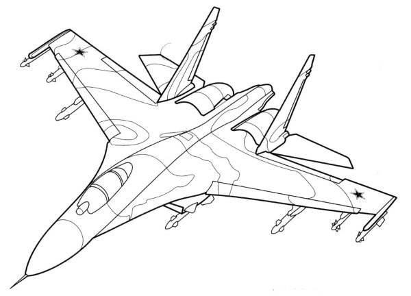 Су 27 рисунок