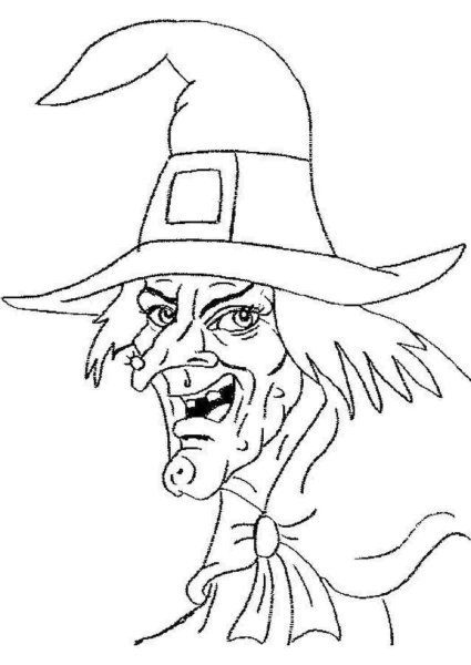 Страшные раскраски