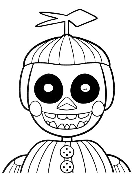 Раскраска Фантом балун бой