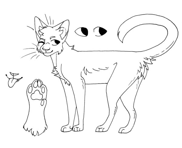 Коты Воители лайны Амино семья