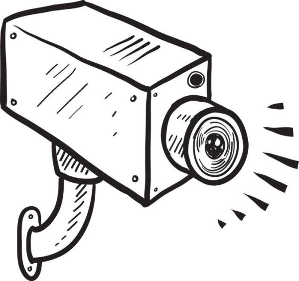 Видеокамера эскиз