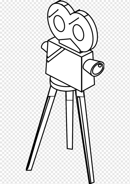 Кинокамера раскраска