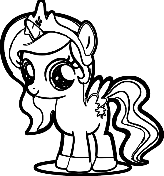 Май Лито пони раскраска