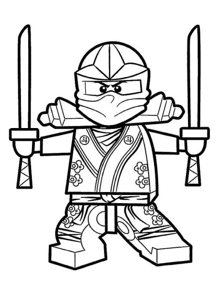 Раскраски LEGO Ninjago