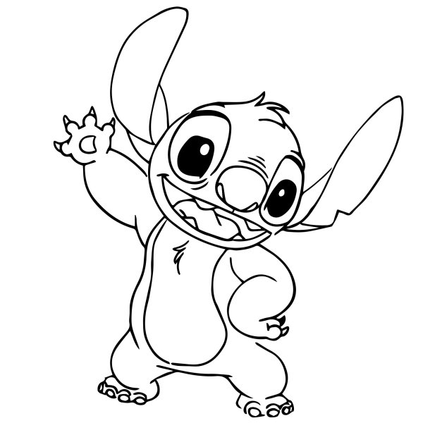 Раскраски Lilo Stitch