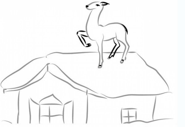 Иллюстрация к сказке серебряное копытце рисунок