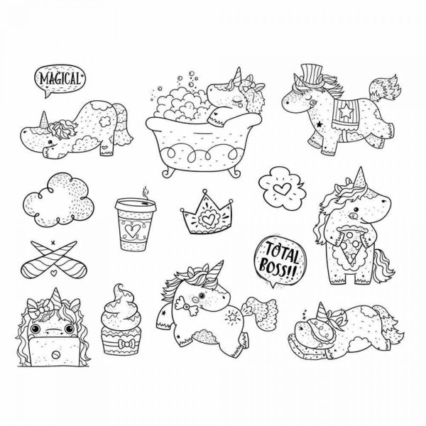 Маленькие рисунки для наклеек