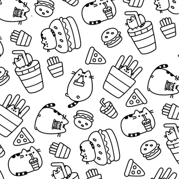 Наклейки черно белые маленькие