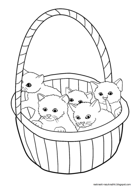 Коты Аристократы раскраска